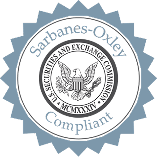 Sarbanes-Oxley Compliant